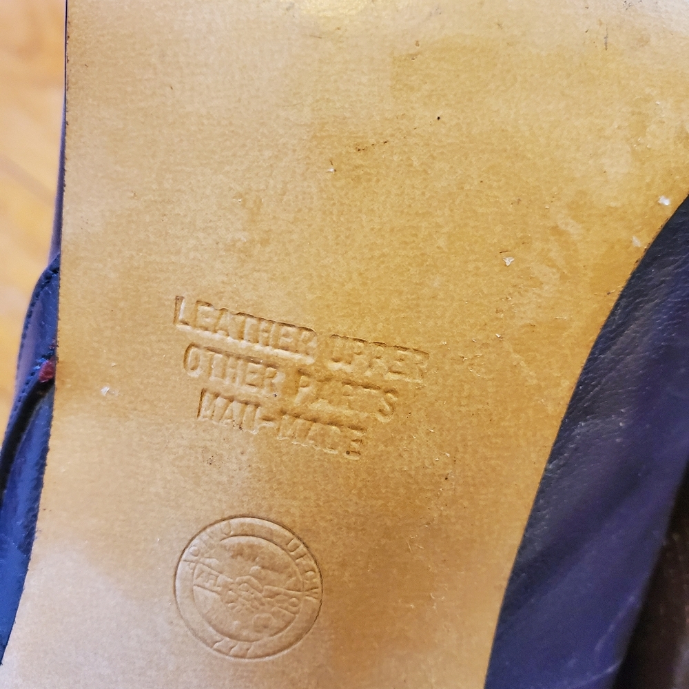 Brown vintage heels - Picture 5 of 5